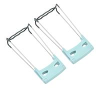 MUSISALY Pinces à Assiettes et Bols Résistantes à Chaleur en Acier Inoxydable 2pcs, Résistantes la Chaleur, Antidérapantes Faciles à Ranger Couleur Aléatoire Cuisine et