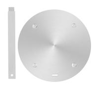 MUSISALY Plaque D'adaptation Argenté en Acier Inoxydable et Alliage D'aluminium Diffuseur de Chaleur Rapide et pour Cuisinière Induction et Four Électrique