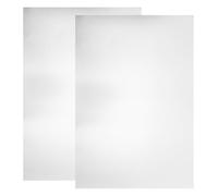 MUSISALY Plaque en Aluminium A4 Vierge pour Bricolage, 2 Pièces, Tôle Métallique Résistante et Lisse, Feuille D'aluminium pour Projets Artisanaux et Industriels