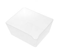 MUSISALY Plateau de Pesée Cuisine Transparent en Plastique 1200 Ml, Bol Doseur Gradué Carré Réutilisable, Accessoire pour Balance Électronique, Plateau de Mesure Précis et Stable, Usage