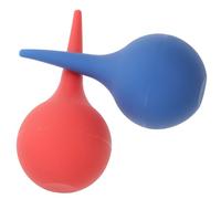 MUSISALY Poire à presser pour nettoyer oreilles, 2 ampoules en caoutchouc 75ml, embout fin, adaptées lavage auriculaire en voyage et usage domestique