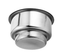 MUSISALY Porte-Gobelet Encastrable Acier Inoxydable Double Support Cendrier Intégré pour Yacht Camping-Car et Voiture Compact Anti-Déversement Multifonction