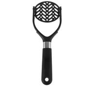 MUSISALY Presse-Purée en Nylon Poignée Ergonomique Noire, Résistant et Pratique, pour Écraser Pommes de Terre, Fruits et Préparer Repas Bébé, Usage Maison et Voyage