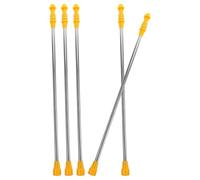 MUSISALY Rampe Pulverisateur Télescopique en Acier Inoxydable 5pcs Lance Pulvérisateur Réglable de 45 à 80cm pour Arrosage Jardin et Vaporisateur Eau Flexible