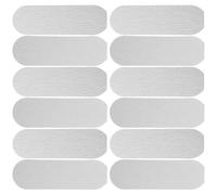 MUSISALY Recharge de Papier de Verre pour Lime à Pieds Grosse Taille 50 Pièces Gris Abrasif pour Enlever les Peaux Mortes Recharges de Limes à Pédicure Outils de Pédicure Efficaces