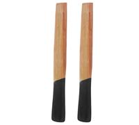 MUSISALY Remplacement de la poignée Marteau à manche en bois Lot De 2 Poignées En Bois Installation Simple Surface Lisse Pour Menuiserie Et Travaux Du Bois