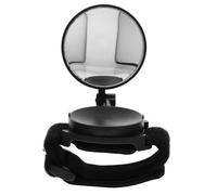 MUSISALY Rétroviseur de Poignet pour Vélo Électrique Noir Miroir Latéral Grand Angle Réfléchissant Bracelet Ajustable pour Cyclisme Vtt Sécurité Route Accessoire Pratique pour Conduite