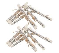 MUSISALY Rouleaux de Mezouza Casher Imprimés pour Porte Juive Format Mini Pré-Roulé Papier Hébreu Bénédictions Lot de 20 Pièces Accessoire Religieux pour Maison et Cadre de Porte