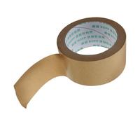 MUSISALY Ruban Adhésif en Papier Kraft Brun 50 MM Large, Haute Adhérence sans Activation à L'Eau, pour Sceller Boîtes et Encadrement Photos, Usage Polyvalent