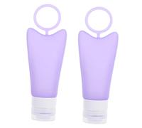 MUSISALY Set De Bouteilles Silicone Pour Voyage Contenants De Lotion Et Gel Douche Pratiques Et Étanches Design Compact Et Pour Shampoing Et Produits Cosmétiques
