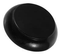 MUSISALY Socle Rond en Bois pour Marteau de Cour, Base Antibruit avec Finition Soignée, Accessoire de Vente aux Enchères pour Commissaires-Priseurs et Juges en Salle d'Audience