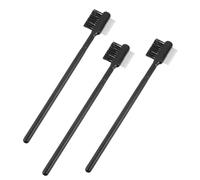 MUSISALY Soignez Vos Facilement Ensemble De 3 Recourbe- Avec Manche En Bois Peigne Pour Sourcils Et De Beauté Pour Les Voyages