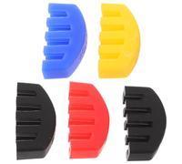 MUSISALY Sourdine Complète pour Violon en Caoutchouc 5pcs, Silencieux Facile à Installer, Protège la Surface de L'instrument pour Pratique Silencieuse la Maison en Déplacement