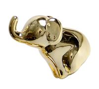 MUSISALY Statuette Animale Céramique Décoration Intérieure pour Chambre Ou Salon Petite Figurine Élégante pour Table De Chevet Ou Comptoir