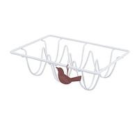 MUSISALY Support à Œufs Blanc En Fer Pour Réfrigérateur Étagère à Œufs Pratique Et Créative Petit Oiseau Décoratif Plateau De Rangement Cuisine Et Pâtisserie Organisé Et Solide