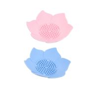 MUSISALY Support De Vaisselle En Forme De Lotus 2 Pièces Abreuvoir Plateau À Main Plateau À Vaisselle Pour Comptoir De Cuisine Bar Repose-Plat Support De Barre