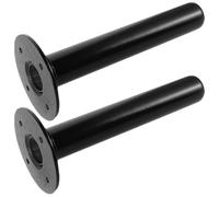 MUSISALY Support Disque Musculation Mural en Fer Noir, Rangement Polyvalent pour Disques de Musculation, pour Home Gym, Lot de 2 Pièces Robustes et Sécurisés