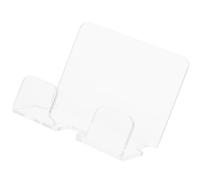 MUSISALY Support Facile à Installer Adhésif en Acrylique Transparent Mural et Gain de Place pour Téléphone Portable et Petites Tablettes pour Chambre ou Salon