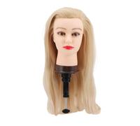 MUSISALY Tête Entraînement Cheveux Pour Coiffeur Mannequin De Pratique Coiffure Pour Étudiants Pour Coupe Coiffage Et