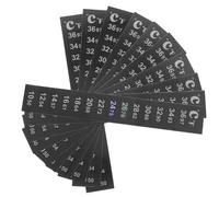 MUSISALY Thermomètre Autocollant Aquarium 10pcs indicateurs de température 50-97°F Pet Auto-adhésif pour Fermentation et Brassage en bocaux et Aquariums