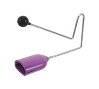 MUSISALY Vibraslap Latin Portable : Instrument de percussion Vibra Slap, claves à cliquetis pour musiciens, groupes, studios et passionnés de vibraphone (violet)