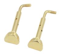 MUSISALY Vis Réglables pour Repose-Menton de Violon 3/4 et 4/4, 2 Pièces, Accessoires de Fixation pour Jeu Confortable