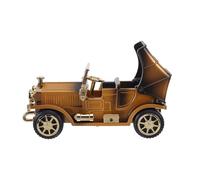 MUSISALY Voiture Miniature Ancienne Bois avec Boîte à Musique Intégrée Modèle Réduit de Décoration de Bureau pour Collectionneurs Automobiles Vintage