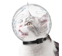 MUSISSE POUR CHATS, capuche de chat réglable pour le museau pour chat transparent transparent, bougez librement anti-mozzle et musi sûrs.