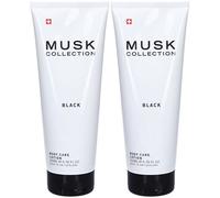Musk collection Black Body Care Lotion Lotion(S) 2x200 ml