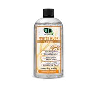 MuskBodyCare Lotion corporelle au musc blanc 100 ml pour peaux sèches et sensibles - Parfum longue durée, hydratation protège de la sécheresse, MuskBodyCare - Hydratant nourrissant pour le corps à