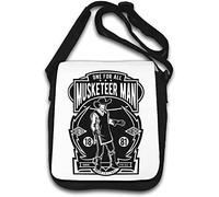 Musketeer Man One for All Born to Fight Sac bandoulière Blanc
