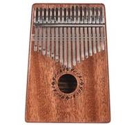 Muslady GECKO K17M 17 touches Kalimba Thumb Piano Mbira Acajou Bois Massif avec étui de rangement de sac de transport tuning marteau musique livre autocollants cadeau musical