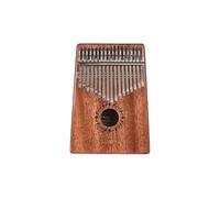 Accessoire Claviers et Pianos GECKO Muslady K17M 17 touches Kalimba Thumb Piano Mbira Acajou Bois Massif avec étui de rangement de sac de transport tuning marteau musique livre