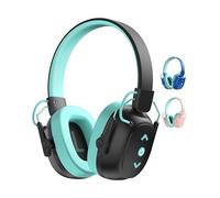 Muslecid Casque Anti Bruit Enfant Bluetooth 6.0, Réduction de Bruit 29dB (SNR) & Limite de Volume 94dB, Casque Audio Protection Auditive pour École, Avion, Autisme et TDAH, Micro Intégré