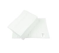 MuslinZ Lot de 6 couches de mousseline pré-pliées Blanc (Taille 2, Blanc)…