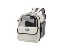 MUSM Sac À Dos for Animaux De Compagnie, for Chats Et Chiens, Grande Capsule Transparente D'extérieur, Sac De Transport Respirant, Fournitures for Animaux De Compagnie(Gray)