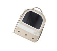 MUSM Sac À Dos for Animaux De Compagnie, Sac À Dos for Chat De Grande Capacité, Harnais for Animaux De Compagnie Respirant Et Portable for Les Voyages en Plein Air avec Chat(Beige)