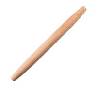 muso wood Conique Rouleau à pâtisserie, Bois Rouleau de pâte pour la cuisson, bois de hêtre massif, Facile à nettoyer et à utiliser 40cm