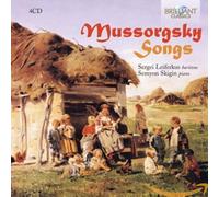 Modeste Moussorgski – Coffret Mélodies – Import – Edel