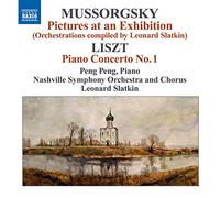 Mussorgsky - Moussorgski : Tableaux d'une Exposition-Liszt : Concerto pour Piano N°1 [Import]