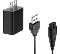 Musstad Chargeur avec cordon USB pour tondeuse Hatteker RFC-686 Pro