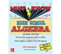 Must Know High School Algebra Second Edition by Laura Favata Laura Favata (Auteur)