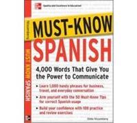 Must-Know Spanish: 4,000 Words That Give You the Power to Communicate Nissenberg, Gilda (Auteur)