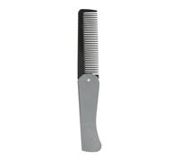 Mustache Combs - Pocket Comb For Men, Stainless Steel Folding Pocket Size, Beard Mustache Styling Comb | For Husband Dad Home Travel Vacation Apartment College Dorm Hotel