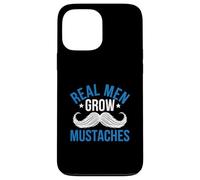 Mustache Lover Barbe Facial Hair Mustache Ride Coque pour iPhone 13 Pro Max