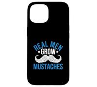 Mustache Lover Barbe Facial Hair Mustache Ride Coque pour iPhone 15