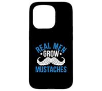 Mustache Lover Barbe Facial Hair Mustache Ride Coque pour iPhone 15 Pro