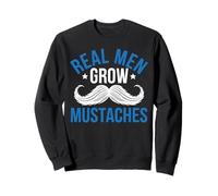 Mustache Lover Barbe Facial Hair Mustache Ride Sweatshirt