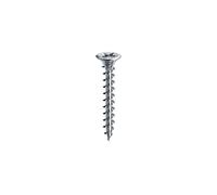 Mustad - 500 vis FRAMEX PVC, tête fraisée réduite, PH2, D. 4,3 x 45 mm, CHROMITING