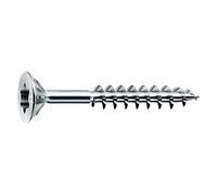 Mustad 96669 Vis Panel-Vit"Partiellement filetée" Chromiting Tx, mm : 6,0 x 200, 100 pièces